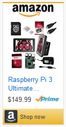Amazon raspberry pi 3 kit