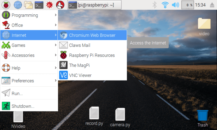 Raspberry Pi Desktop 3